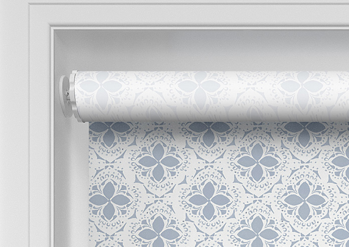 Batik Tile, Parisian Blue - Twist&Fit Roller Blind - Image 10